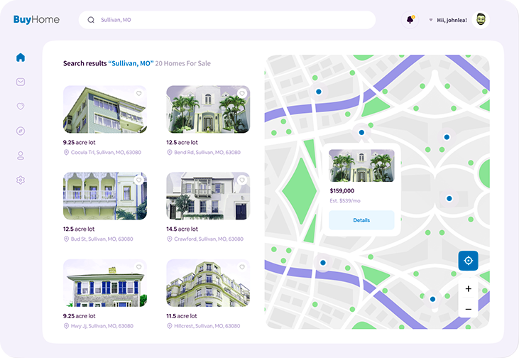 website for real estate agents